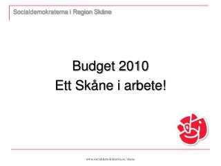 Socialdemokraterna i Region Skåne