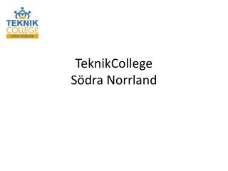 TeknikCollege Södra Norrland