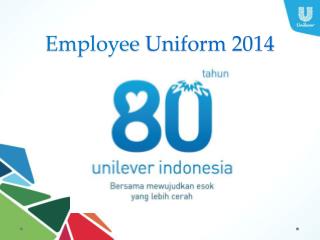 Employee Uniform 2014