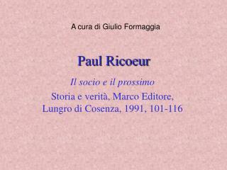 Paul Ricoeur