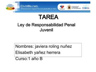 Ley de Responsabilidad Penal Juvenil