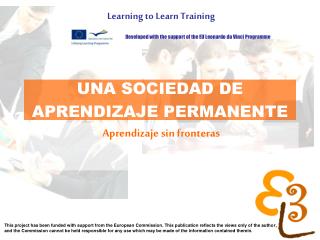 UNA SOCIEDAD DE APRENDIZAJE PERMANENTE