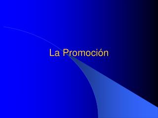 La Promoción