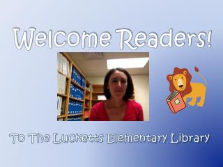 Welcome Readers!