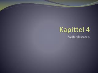 Kapittel 4