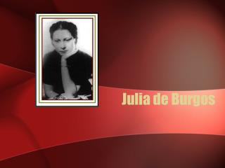 Julia de Burgos