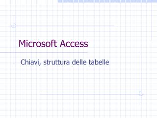 Microsoft Access