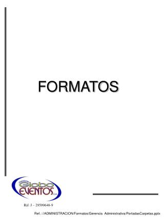 FORMATOS