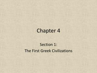 Chapter 4