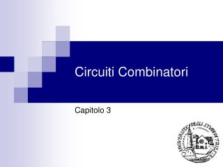 Circuiti Combinatori