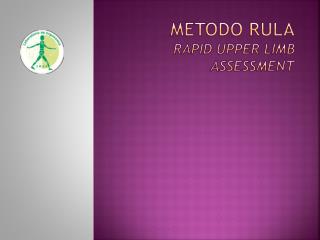 Metodo rula Rapid Upper limb assessment