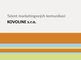 Kovoline s.r.o.