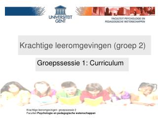 Krachtige leeromgevingen (groep 2)