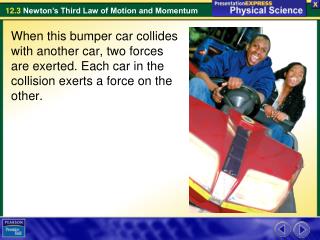 What is Newton’s third law of motion?