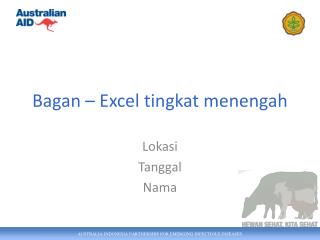 Bagan – Excel tingkat menengah