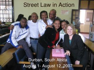 Street Law in Action