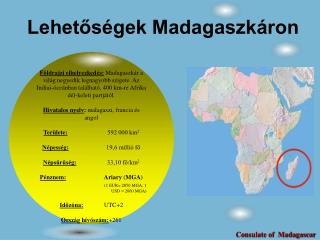 Lehetőségek Madagaszkáron