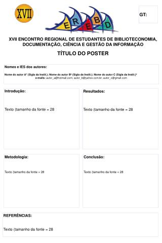 Nomes e IES dos autores: