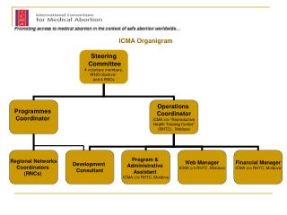 ICMA Organigram