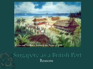 Singapore as a British Port