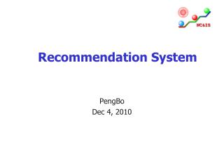 Recommendation System