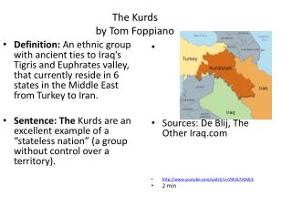 The Kurds by Tom Foppiano