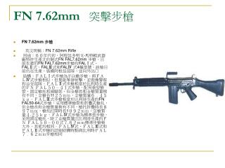 FN 7.62mm 突擊步槍