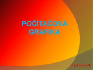 Počítačová grafika