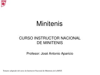 Minitenis