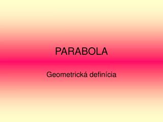 PARABOLA