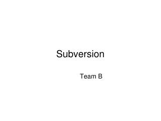 Subversion