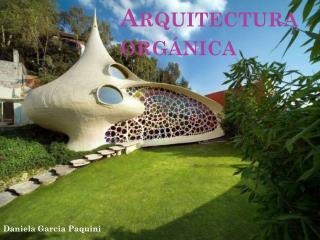 Arquitectura orgánica