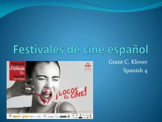 Festivales de cine español