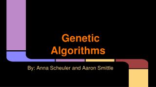 Genetic Algorithms