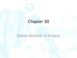 Chapter 30