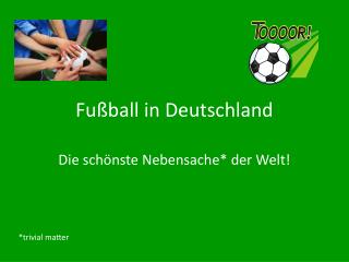 Fußball in Deutschland