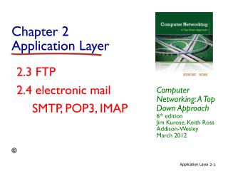 Chapter 2 Application Layer