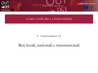 COME COSTRUIRE LA PARTNERSHIP