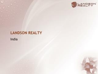 LANDSON REALTY India