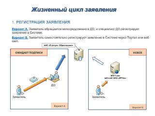 Жизненный цикл заявления