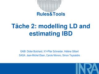 Rules&amp;Tools Tâche 2: modelling LD and estimating IBD