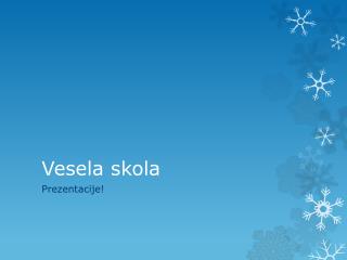 Vesela skola