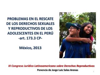 III Congreso Jurídico Latinoamericano sobre Derechos Reproductivos