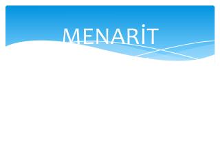 MENARİT İLKOKUL ÖĞRENCİLERİ İÇİN HIZLI OKUMA