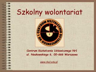 Szkolny wolontariat