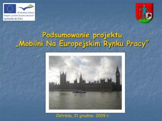 Podsumowanie projektu „Mobilni Na Europejskim Rynku Pracy”