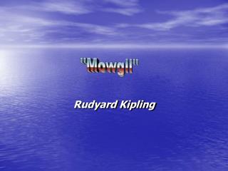 Rudyard Kipling