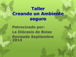 Taller Creando un Ambiente seguro