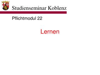 Lernen