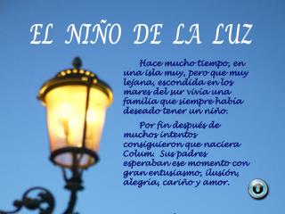 EL NIÑO DE LA LUZ